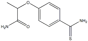 2-(4-carbamothioylphenoxy)propanamide