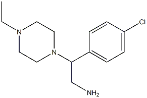 2-(4-chlorophenyl)-2-(4-ethylpiperazin-1-yl)ethanamine