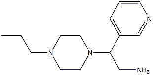 2-(4-propylpiperazin-1-yl)-2-pyridin-3-ylethanamine