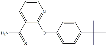 2-(4-tert-butylphenoxy)pyridine-3-carbothioamide