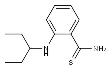 2-(pentan-3-ylamino)benzene-1-carbothioamide