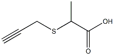 2-(prop-2-ynylthio)propanoic acid