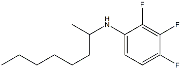 2,3,4-trifluoro-N-(octan-2-yl)aniline