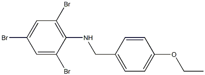 2,4,6-tribromo-N-[(4-ethoxyphenyl)methyl]aniline