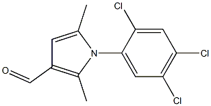 2,5-dimethyl-1-(2,4,5-trichlorophenyl)-1H-pyrrole-3-carbaldehyde