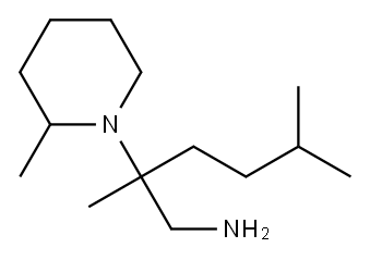 2,5-dimethyl-2-(2-methylpiperidin-1-yl)hexan-1-amine