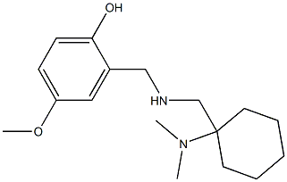 2-[({[1-(dimethylamino)cyclohexyl]methyl}amino)methyl]-4-methoxyphenol
