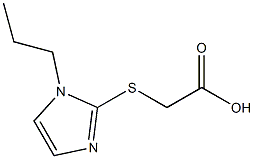 2-[(1-propyl-1H-imidazol-2-yl)sulfanyl]acetic acid
