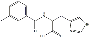 2-[(2,3-dimethylbenzoyl)amino]-3-(1H-imidazol-4-yl)propanoic acid