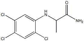 2-[(2,4,5-trichlorophenyl)amino]propanamide