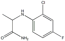 2-[(2-chloro-4-fluorophenyl)amino]propanamide