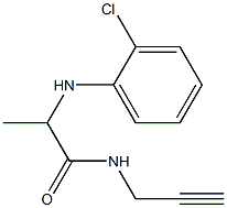 2-[(2-chlorophenyl)amino]-N-(prop-2-yn-1-yl)propanamide