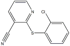 2-[(2-chlorophenyl)sulfanyl]pyridine-3-carbonitrile