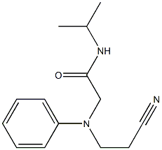 2-[(2-cyanoethyl)(phenyl)amino]-N-isopropylacetamide