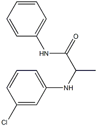 2-[(3-chlorophenyl)amino]-N-phenylpropanamide|