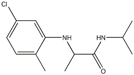 2-[(5-chloro-2-methylphenyl)amino]-N-(propan-2-yl)propanamide