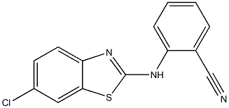 2-[(6-chloro-1,3-benzothiazol-2-yl)amino]benzonitrile
