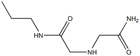 2-[(carbamoylmethyl)amino]-N-propylacetamide