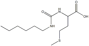2-[(hexylcarbamoyl)amino]-4-(methylsulfanyl)butanoic acid