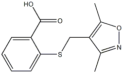 2-{[(3,5-dimethyl-1,2-oxazol-4-yl)methyl]sulfanyl}benzoic acid