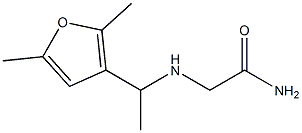2-{[1-(2,5-dimethylfuran-3-yl)ethyl]amino}acetamide
