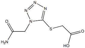 2-{[1-(carbamoylmethyl)-1H-1,2,3,4-tetrazol-5-yl]sulfanyl}acetic acid