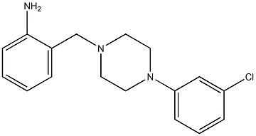 2-{[4-(3-chlorophenyl)piperazin-1-yl]methyl}aniline