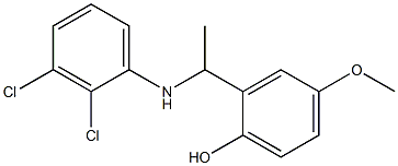 2-{1-[(2,3-dichlorophenyl)amino]ethyl}-4-methoxyphenol