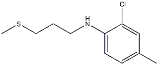 2-chloro-4-methyl-N-[3-(methylsulfanyl)propyl]aniline