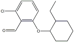 2-chloro-6-[(2-ethylcyclohexyl)oxy]benzaldehyde
