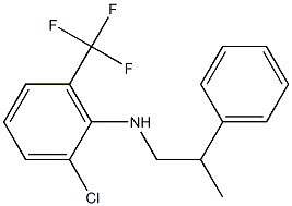 2-chloro-N-(2-phenylpropyl)-6-(trifluoromethyl)aniline