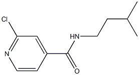 2-chloro-N-(3-methylbutyl)pyridine-4-carboxamide