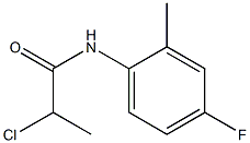 2-chloro-N-(4-fluoro-2-methylphenyl)propanamide
