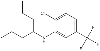 2-chloro-N-(heptan-4-yl)-5-(trifluoromethyl)aniline