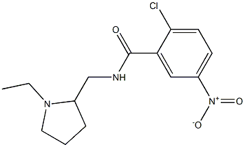 2-chloro-N-[(1-ethylpyrrolidin-2-yl)methyl]-5-nitrobenzamide