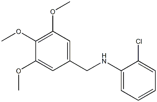 2-chloro-N-[(3,4,5-trimethoxyphenyl)methyl]aniline