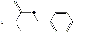 2-chloro-N-[(4-methylphenyl)methyl]propanamide
