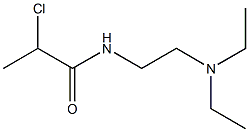 2-chloro-N-[2-(diethylamino)ethyl]propanamide|