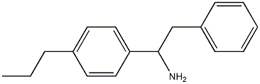 2-phenyl-1-(4-propylphenyl)ethan-1-amine