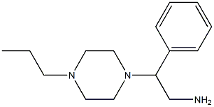 2-phenyl-2-(4-propylpiperazin-1-yl)ethan-1-amine
