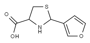 2-tetrahydrofuran-3-yl-1,3-thiazolidine-4-carboxylic acid