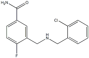 3-({[(2-chlorophenyl)methyl]amino}methyl)-4-fluorobenzamide