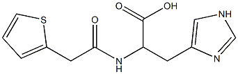3-(1H-imidazol-4-yl)-2-[(thien-2-ylacetyl)amino]propanoic acid