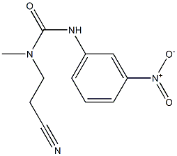 3-(2-cyanoethyl)-3-methyl-1-(3-nitrophenyl)urea