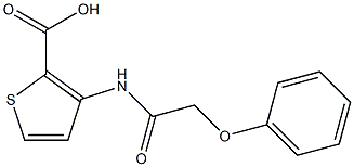 3-(2-phenoxyacetamido)thiophene-2-carboxylic acid