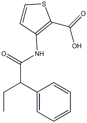 3-(2-phenylbutanamido)thiophene-2-carboxylic acid