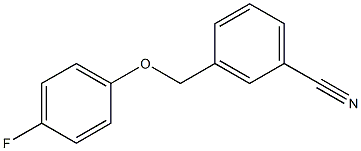 3-(4-fluorophenoxymethyl)benzonitrile