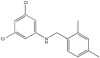 3,5-dichloro-N-[(2,4-dimethylphenyl)methyl]aniline
