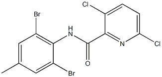 3,6-dichloro-N-(2,6-dibromo-4-methylphenyl)pyridine-2-carboxamide