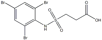 3-[(2,4,6-tribromophenyl)sulfamoyl]propanoic acid